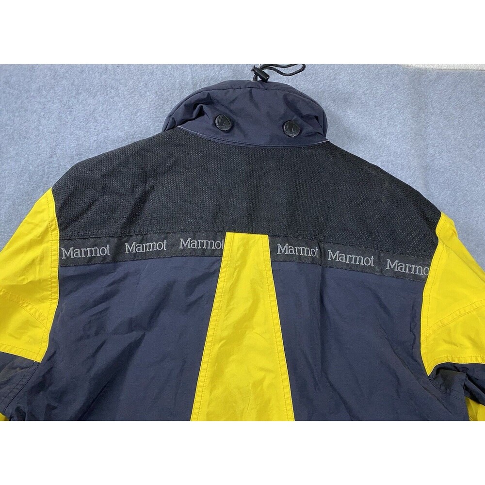VINTAGE Marmot Jacket Womens Small Yellow Gore-tex Snowboard Ski‎ Winter Coat - Picture 11 of 16